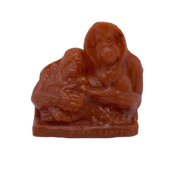 Mold-A-Rama Wax Orangatan & Baby Busch Gardens - Picture 2 of 10